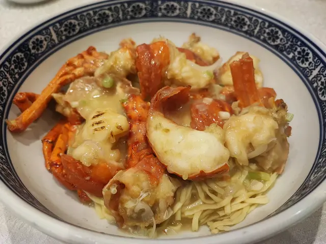 芝士龍蝦伊麵底