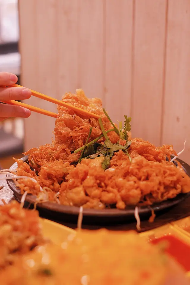 泰式鐵板蠔餅
