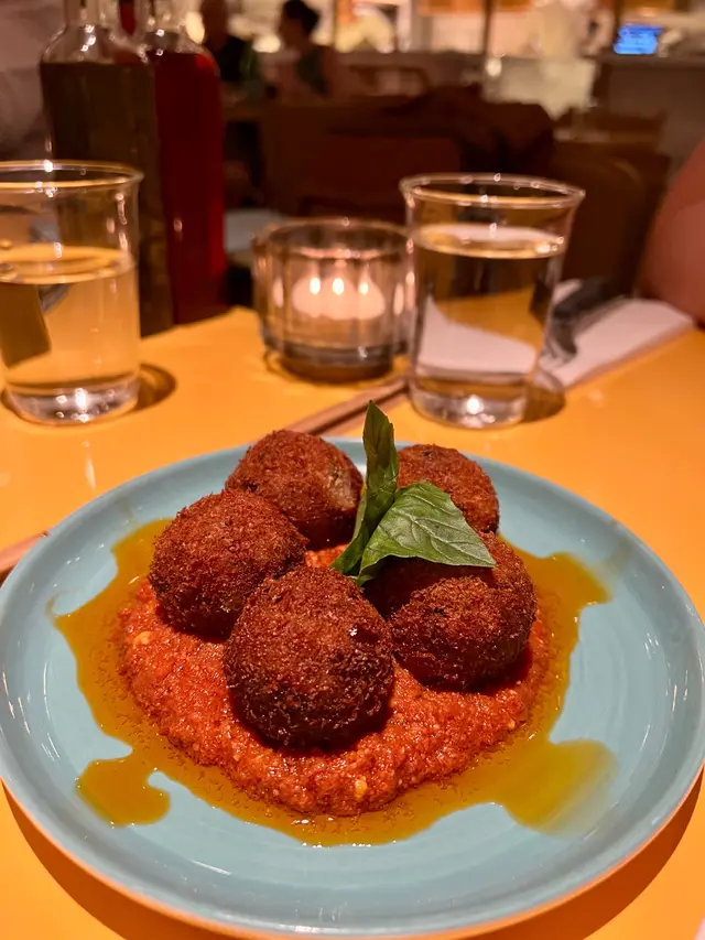 EGGPLANT POLPETTE (V)