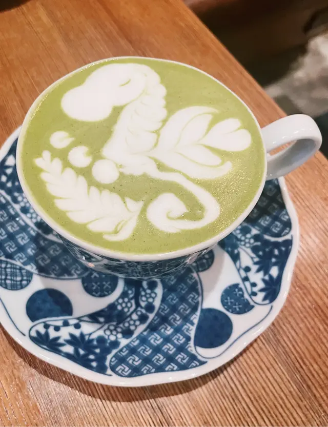 Hot Matcha Latte