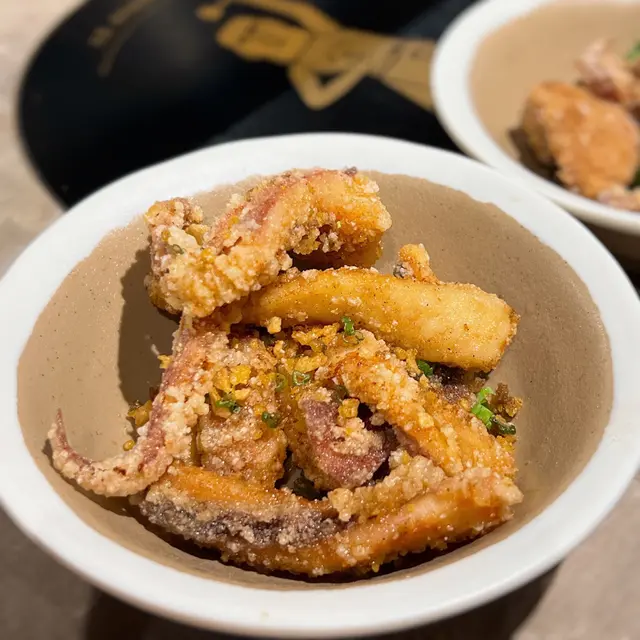 夜市炸魷魚