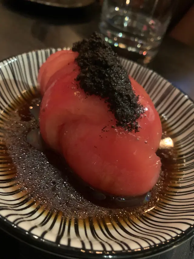 蕃茄非常之爽脆，醬汁及黑松露簡直係絕配👍🏻