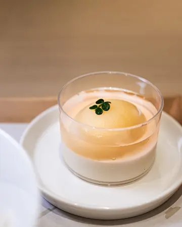 日本白桃意式奶凍