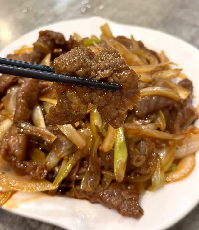 京蔥牛肉