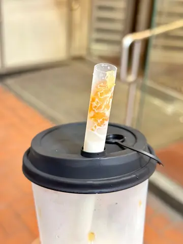 💋黑糖玫瑰桃膠鮮奶