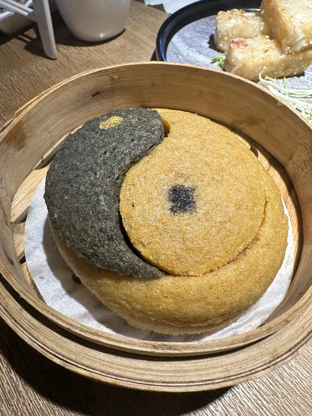 太極馬拉糕：味道一般，但造型特別