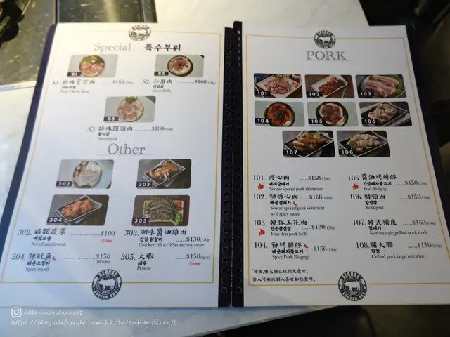餐牌