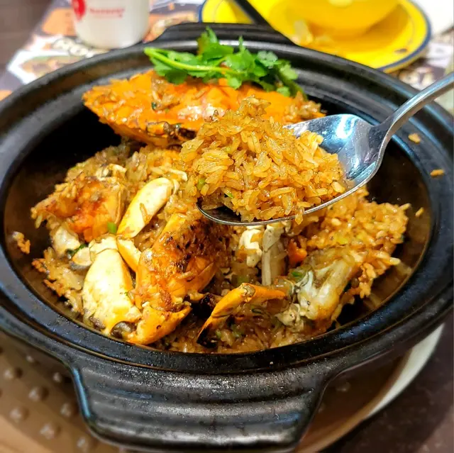 糯米炒膏蟹
