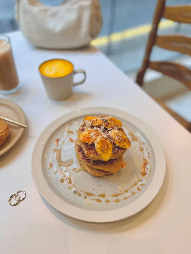 Coconut Sweet Potato Pancaked