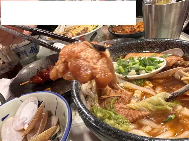 新鮮花甲, 鹵水大腸, 五香牛筋, 銀針粉