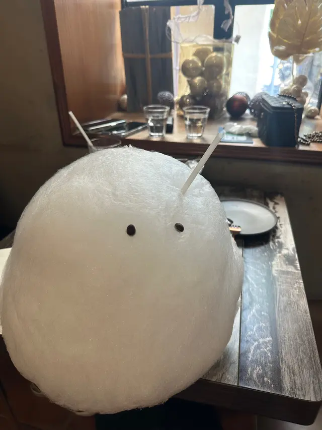 蜜桃梳打加棉花糖