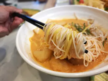 生炸大香茅猪扒香浓喇沙参参