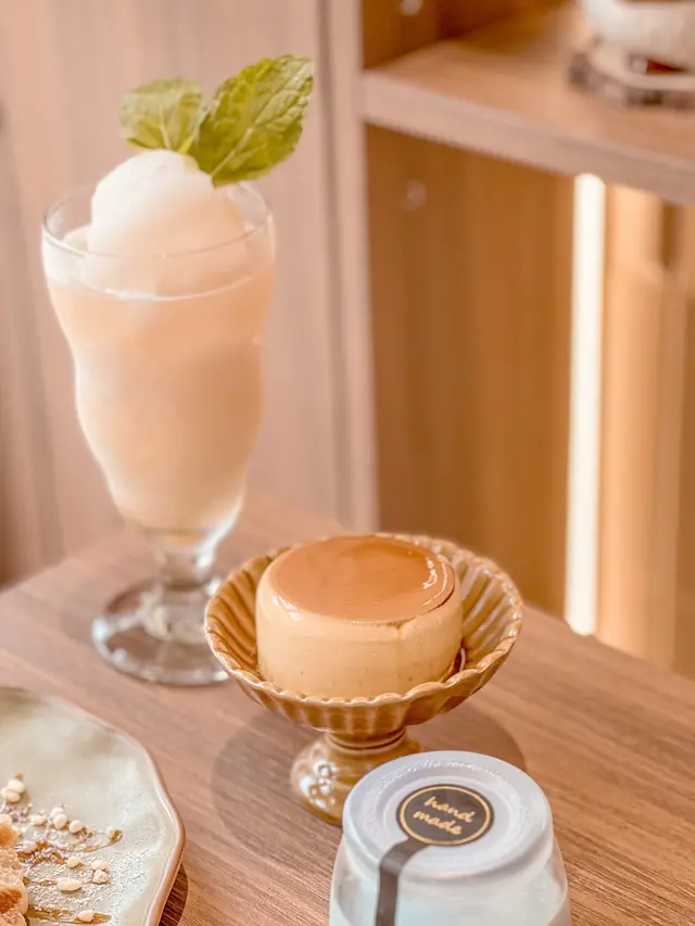 四葉芝士蛋糕布丁燒