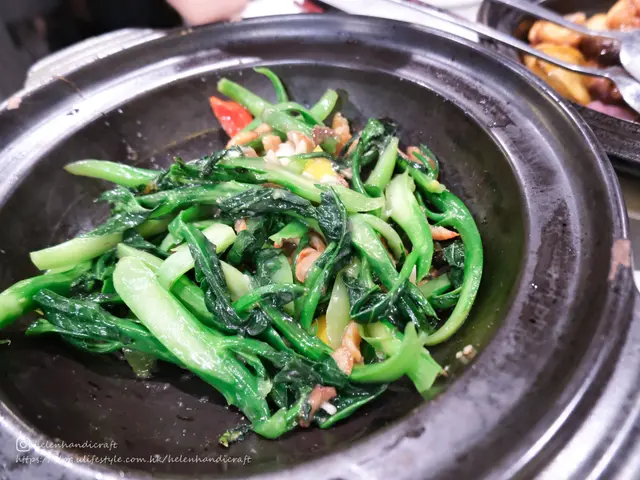 啫啫芥蘭煲