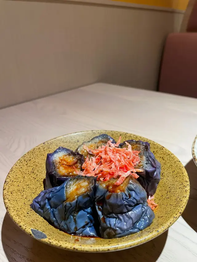 櫻花蝦烏醋茄子