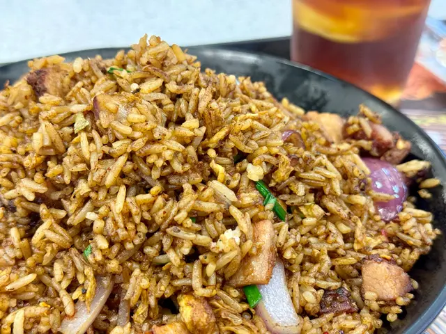 麻辣豬頸肉炒飯