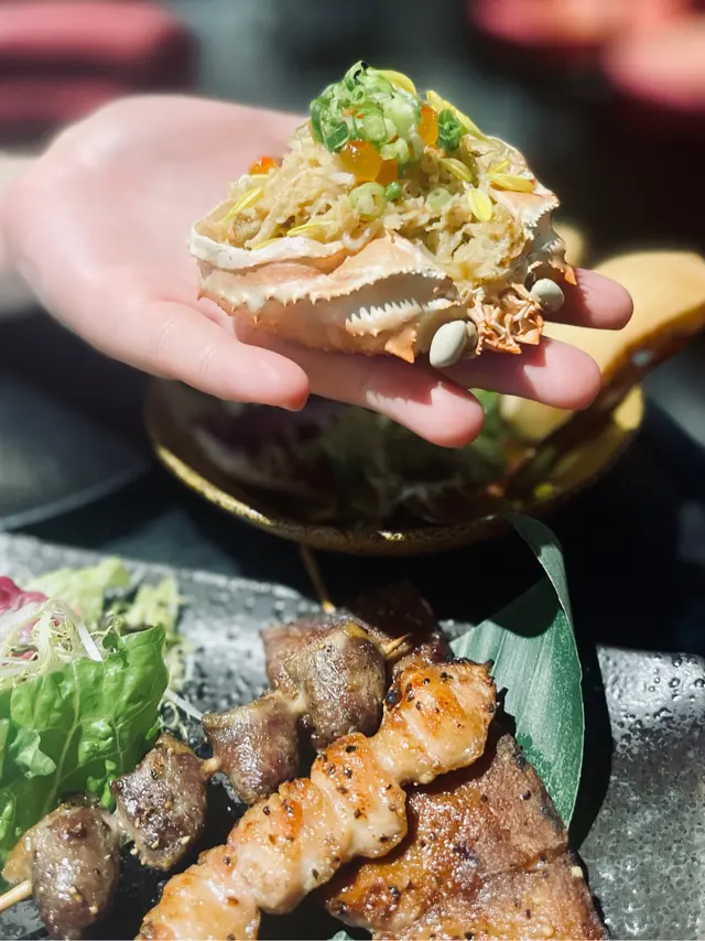 蟹甲羅燒