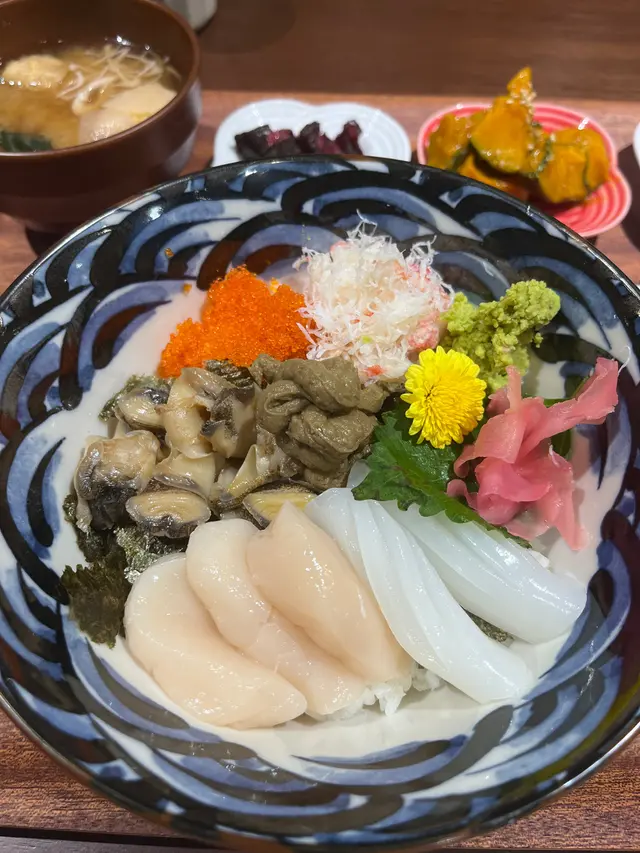 松葉貝丼