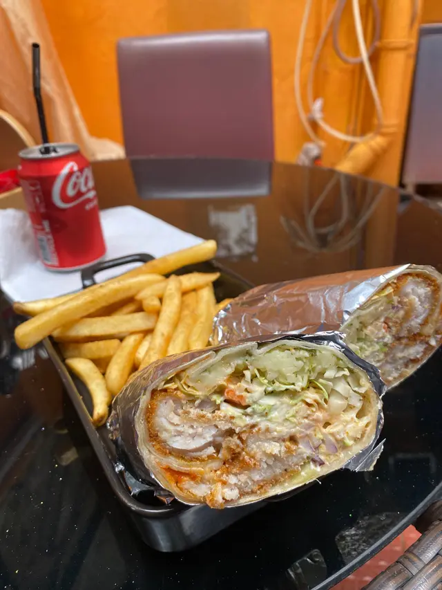 Fish Kebab roll set