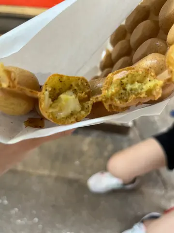 伯爵茶麻糬鸡蛋仔