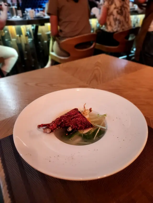 刺身帶子豆腐鯛魚湯