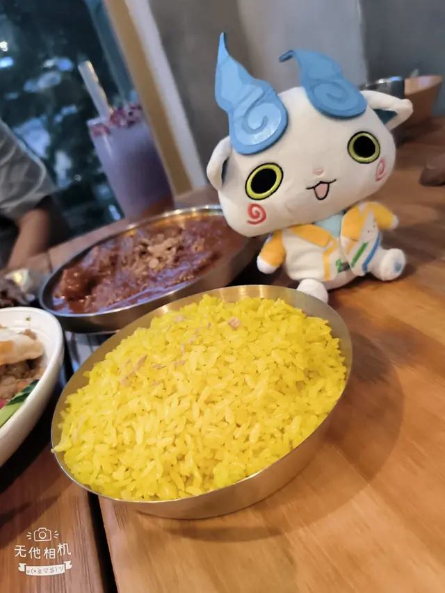 呢個飯要嚟撈埋咖喱汁.但我覺得好一般.如果撈咖喱汁.一定係薄餅或者係麵包食！😋😋