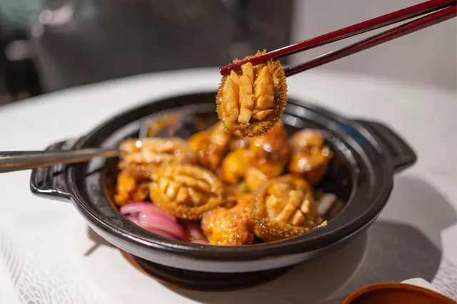 南非鮑魚啫啫雞