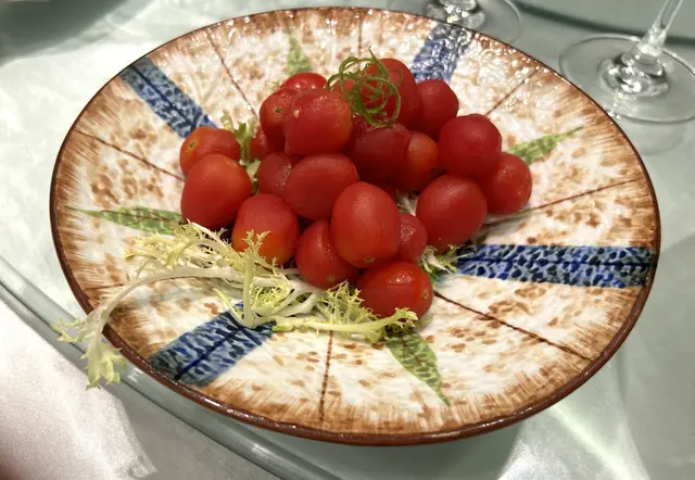 前菜: 話梅凍蕃茄