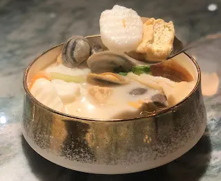 胡椒湯年糕淮山泡蜆