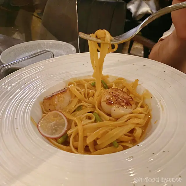 龍蝦汁帶子意粉