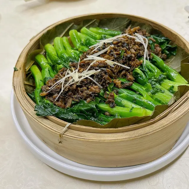 荷香客家梅菜蒸芥蘭