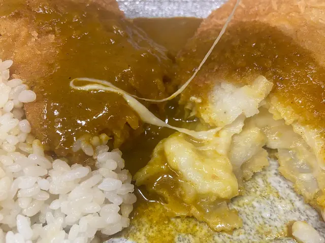 整開條魚淋咖喱汁 入面芝士識拉絲嫁