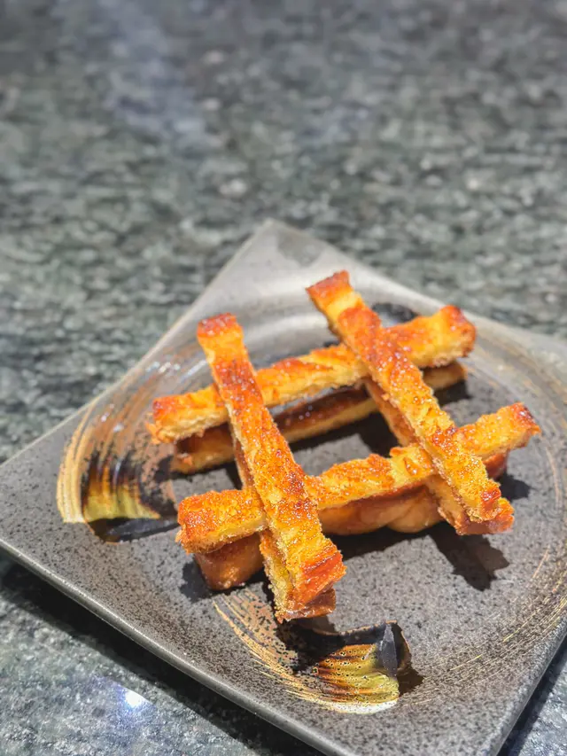 酥脆焦糖多士條