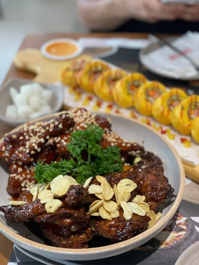 甜辣烤雞|蜜糖蒜香烤雞