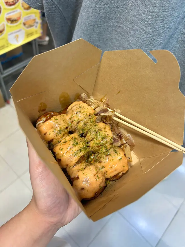 明太子章魚燒  6粒
