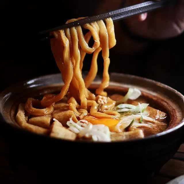 吉列豬扒煮烏冬