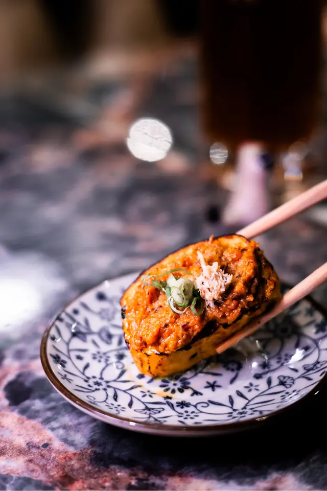 蟹黃蟹肉香蔥玉子燒