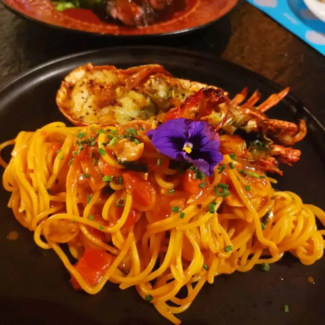 新鮮波士頓龍蝦意粉