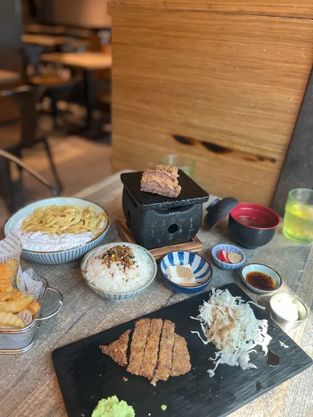 吉列牛定食套餐