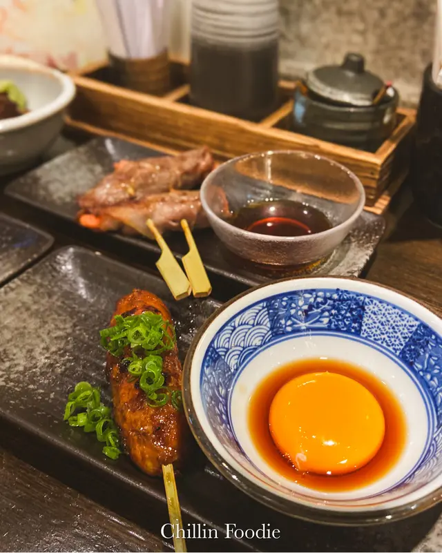 自家製雞肉丸配黃金蛋