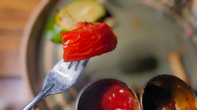 巨型豬扒配薯菜