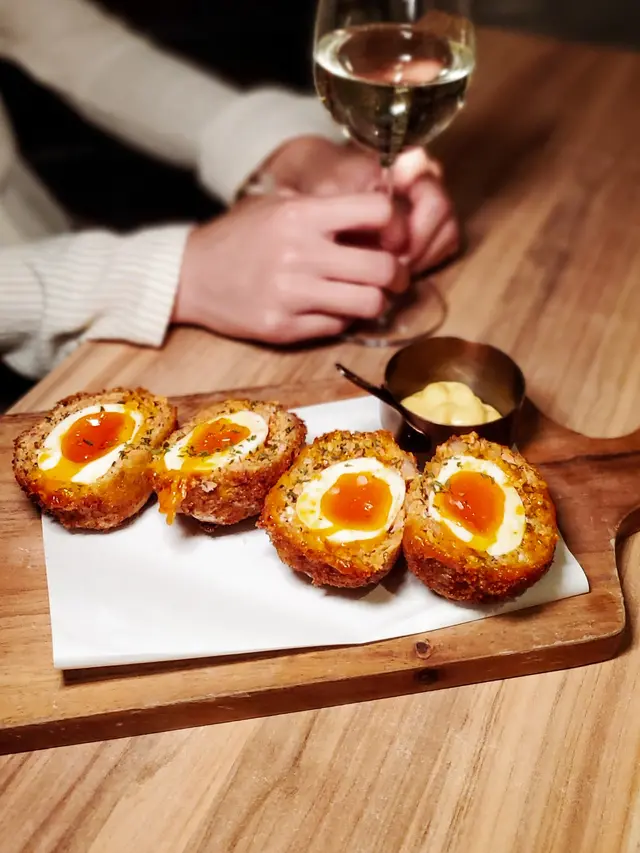 Crispy Chroizo Scotch Egg · Ailoli 