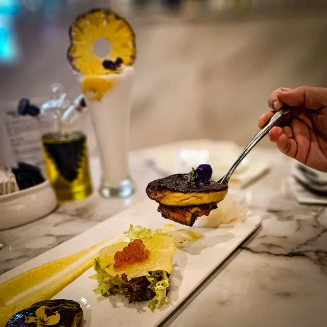 鵝肝配日本鰻魚