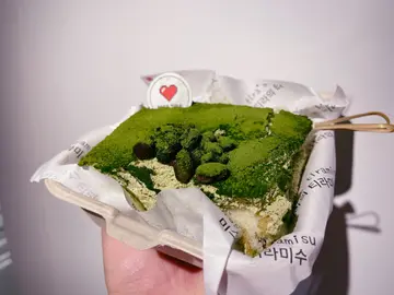 宇治金時年糕夾心