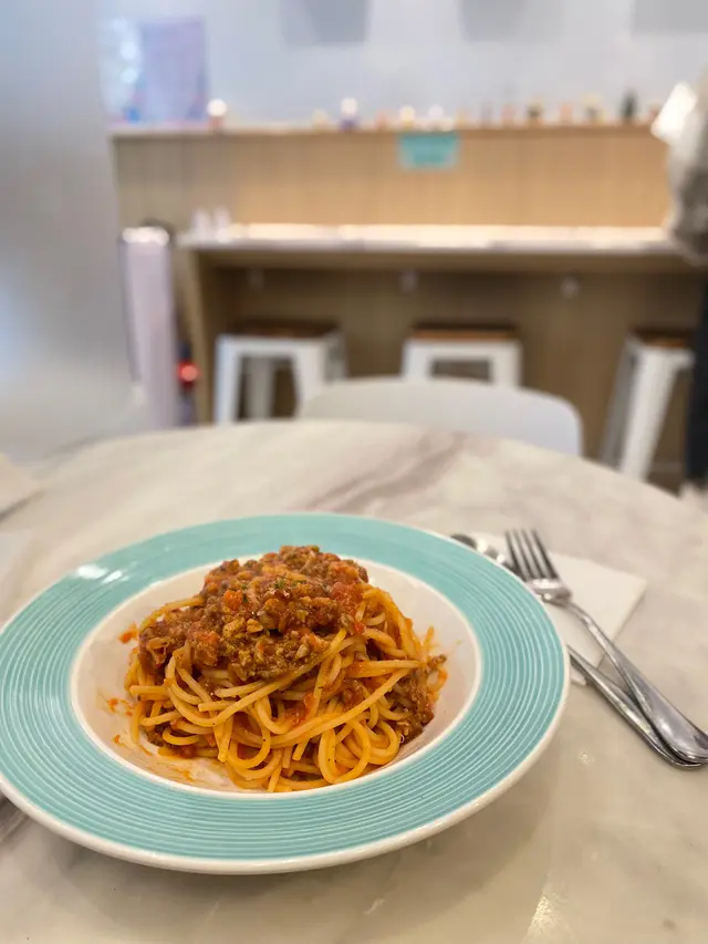 下午茶～蕃茄肉醬意粉