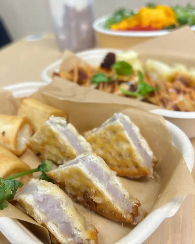 芋泥好正 炸鮮奶好滑