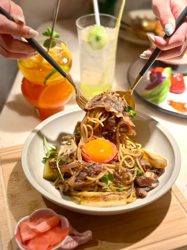 壽喜燒牛肉意麵