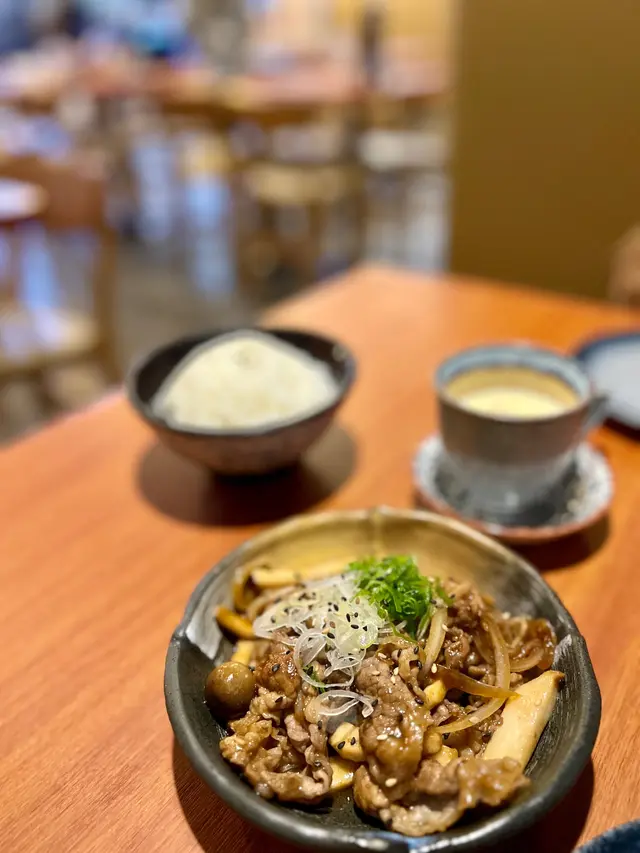 汁燒牛肉定食