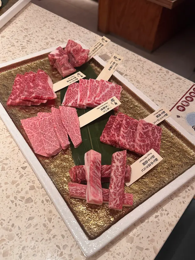 黑毛和牛六款盛合