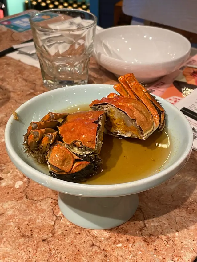 陳釀醉蟹（熟） 蟹公，多白膏，性價比高